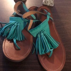 Lucky Brand sandals worn once!